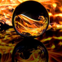 Kunstwerke aus Glas und Licht