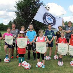 Fußballspaß beim „Happy Day des NFV“ für Mädchen 