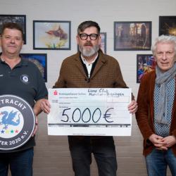 Jugendstiftung der Eintracht Munster erhält großzügige Spende